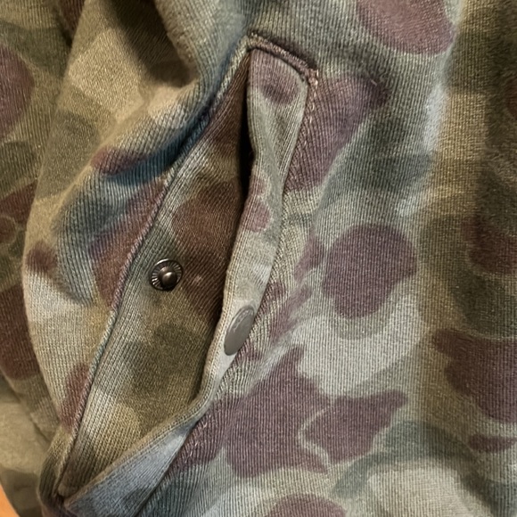 American Eagle Mens Camo Bomber Jacket Size M EUC - Picture 5 of 7